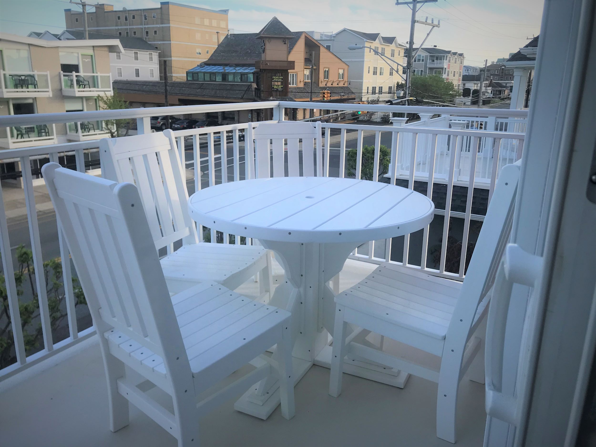 Condo Balcony table